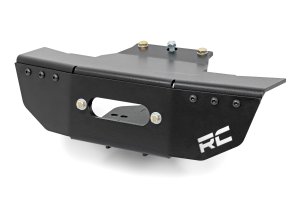 Polaris RZR Turbo S Winch Mount - Rough Country - RS4500S - Black - '21-'22